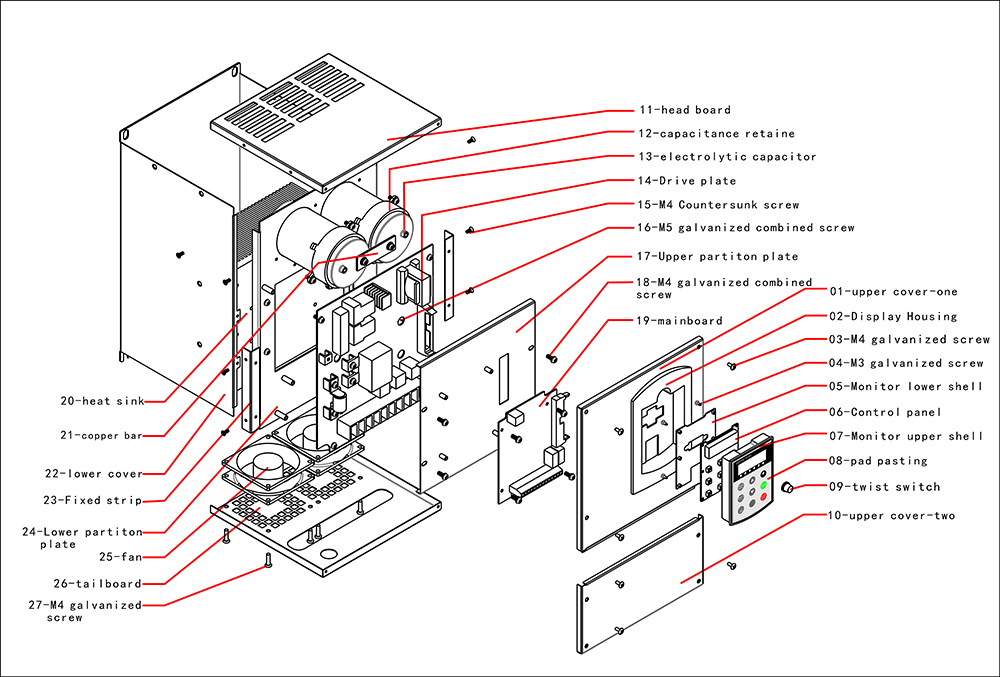 D7000-11-15KWProduct-Structure